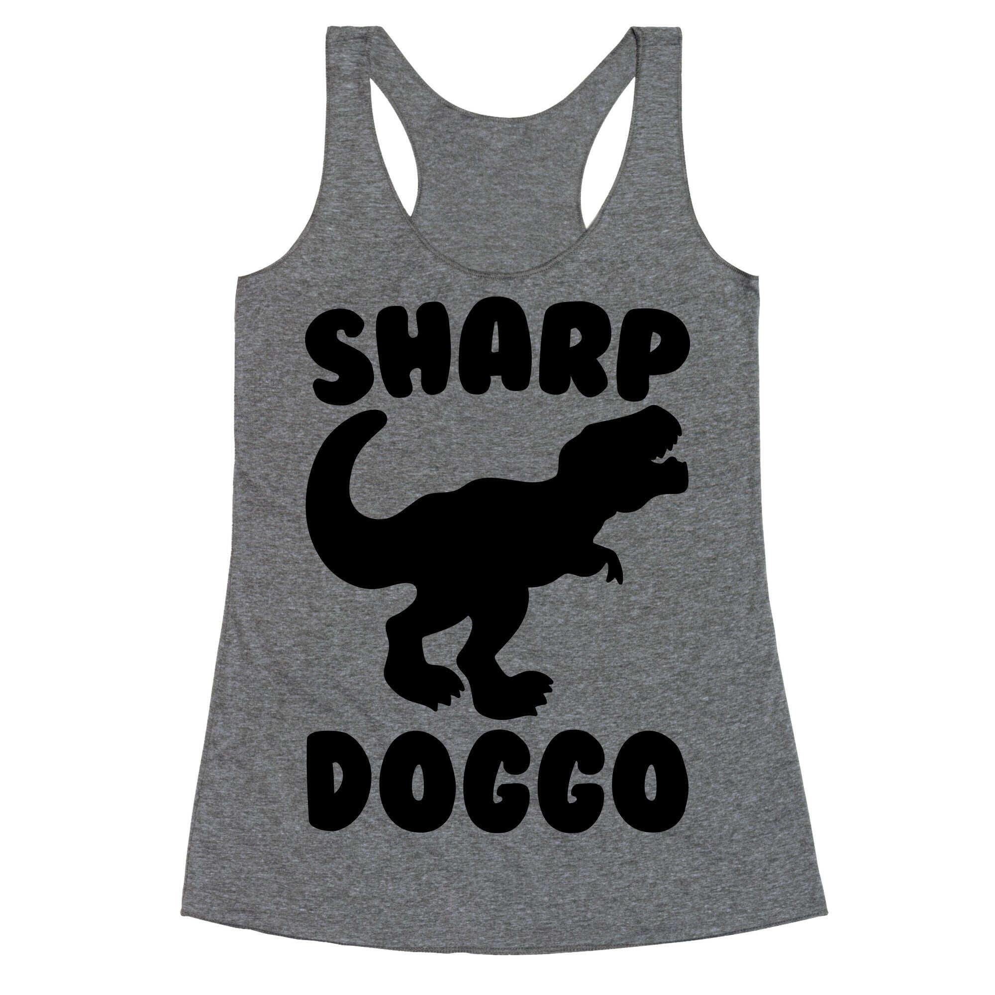 Sharp Doggo Racerback Tank